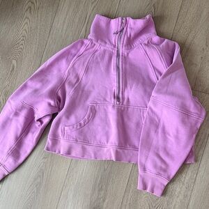 Lululemon M/L Scuba Half-Zip Sweatshirt